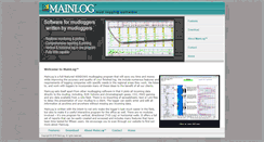 Desktop Screenshot of mainlog.com